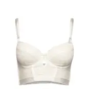 Malika Pd Ll Lingerie Bras & Tops Push Up Bras Vit Hunkemöller