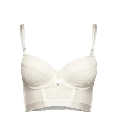 Malika Pd Ll Lingerie Bras & Tops Push Up Bras Vit Hunkemöller