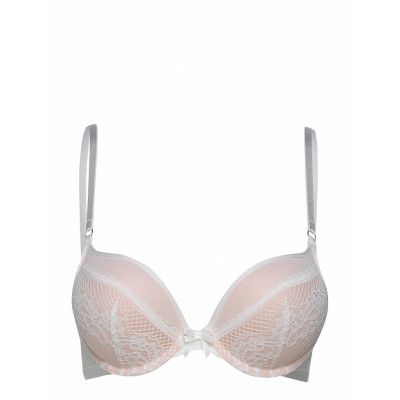 Malika Pp Max Lingerie Bras & Tops Push-up Bra Rosa Hunkemöller