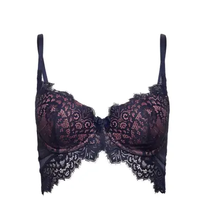 Marilee Pd Ll Lingerie Bras & Tops Push Up Bras Blå Hunkemöller