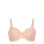 Marine Pd Lingerie Bras & Tops Push Up Bras Rosa Hunkemöller