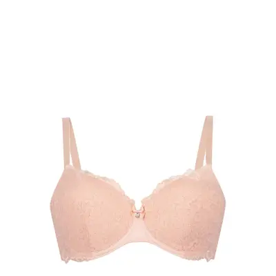 Marine Pd Lingerie Bras & Tops Push Up Bras Rosa Hunkemöller