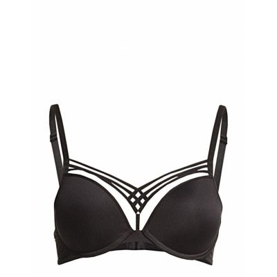 Md D.de Paris Push Up Lingerie Bras & Tops Push Up Bras Svart Marlies Dekkers