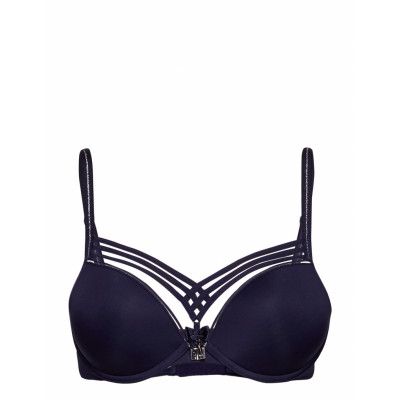Md Ddp Push Up Bra Lingerie Bras & Tops Push-up Bra Blå Marlies Dekkers