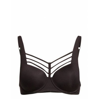 Md Leading Strings Stricktly Plunge Bra BH Svart Marlies Dekkers