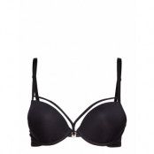 Md Space Odyssey Push-Up Bra Black Lingerie Bras & Tops Push Up Bras Svart Marlies Dekkers