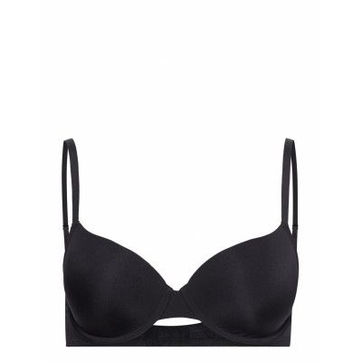 Michelle Light Padded Demi Lingerie Bras & Tops Push Up Bras Svart Dorina