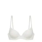 Mikayla Demi Lingerie Bras & Tops Push Up Bras White Dorina
