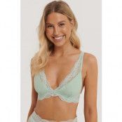 NA-KD Lingerie Spets-bh - Green