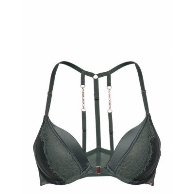 Nicole Pp Push Lingerie Bras & Tops Push Up Bras Green Hunkemöller