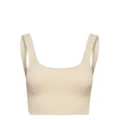 Black Luxe Seamless Bra Lingerie Bras & Tops Sports Bras - ALL Beige AIM'N