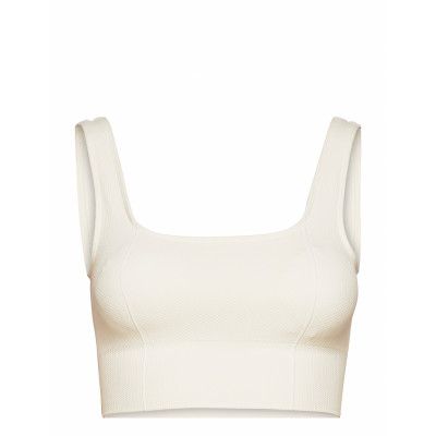 Oat White Luxe Seamless Bra Lingerie Bras & Tops Sports Bras - ALL Vit AIM'N