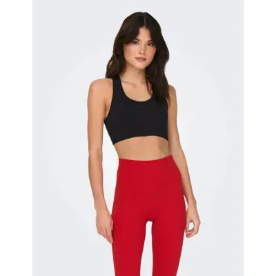 Only Play Onpdaisy Seamless Sports Bra - Opus - Black - M