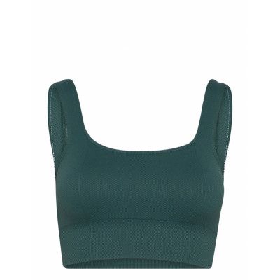 Oat White Luxe Seamless Bra Lingerie Bras & Tops Sports Bras - ALL Grön AIM'N