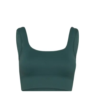 Oat White Luxe Seamless Bra Lingerie Bras & Tops Sports Bras - ALL Grön AIM'N