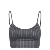 Pinstripe V-Strap Bra Sport Bras & Tops Sports Bras - All Multi/patterned AIM'N