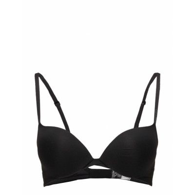 Plunge Push Up BH Svart Calvin Klein