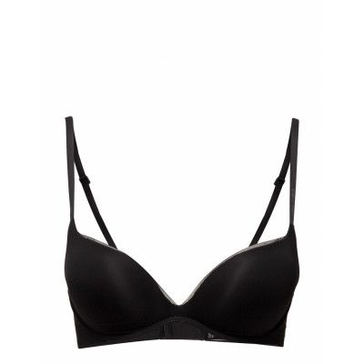 Plunge Push Up BH Svart Calvin Klein