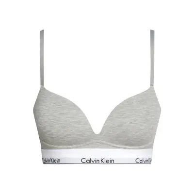 Plunge Push Up Lingerie Bras & Tops Push Up Bras Grå Calvin Klein