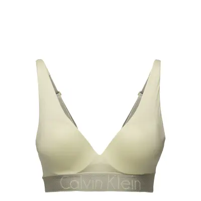 Plunge Push Up Lingerie Bras & Tops Push Up Bras Gul Calvin Klein