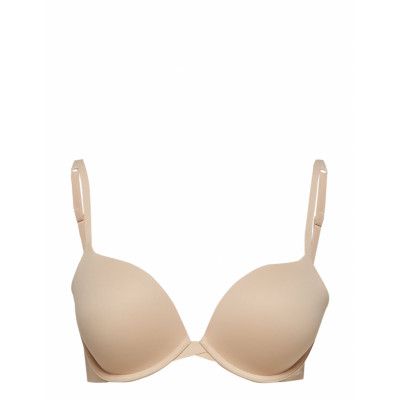 Plunge Push Up Mt, M BH Beige Calvin Klein