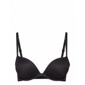 Plunge Push Up Mt, M BH Svart Calvin Klein