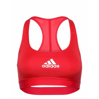 Powerreact Training Medium-Support Bra Lingerie Bras & Tops Sports Bras - ALL Röd Adidas Performance
