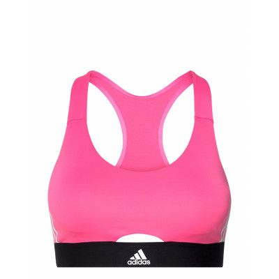 Powerreact Training Medium-Support Hyperglam Bra *Villkorat Erbjudande Lingerie Bras & Tops Sports Bras - ALL Rosa Adidas Performance