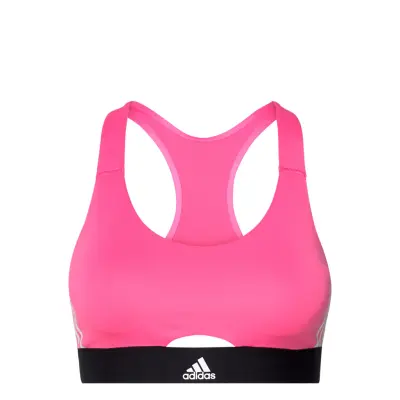 Powerreact Training Medium-Support Hyperglam Bra *Villkorat Erbjudande Lingerie Bras & Tops Sports Bras - ALL Rosa Adidas Performance