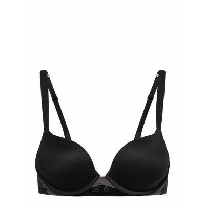 Push Up Plung Lingerie Bras & Tops Push-up Bra Svart Spanx