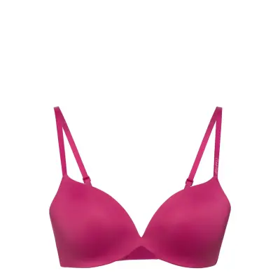 Push Up Plunge Lingerie Bras & Tops Push Up Bras Rosa Calvin Klein