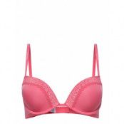 Push Up Plunge Lingerie Bras & Tops Push Up Bras Rosa Calvin Klein