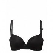 Push Up Plunge Lingerie Bras & Tops Push Up Bras Svart Calvin Klein