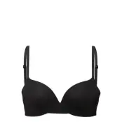 Push Up Plunge Lingerie Bras & Tops Push Up Bras Svart Calvin Klein