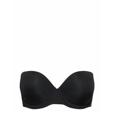 Push Up Strapless *Villkorat Erbjudande Lingerie Bras & Tops Strapless Bras Svart Calvin Klein
