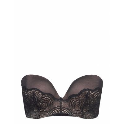 Refined Glamour Perfect Strapless *Villkorat Erbjudande Lingerie Bras & Tops Strapless Bras Svart WONDERBRA