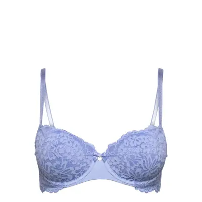 Rose Pd Lingerie Bras & Tops Push Up Bras Blå Hunkemöller