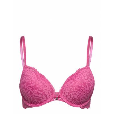 Rose Pp Push Lingerie Bras & Tops Push Up Bras Rosa Hunkemöller