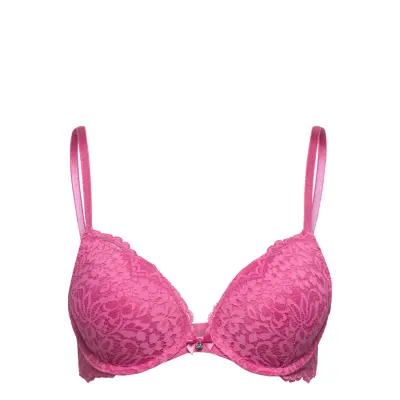 Rose Pp Push Lingerie Bras & Tops Push Up Bras Rosa Hunkemöller