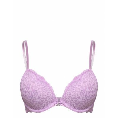 Rose Pp Push Lingerie Bras & Tops Push Up Bras Rosa Hunkemöller