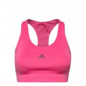 Running Medium-Support Pocket Bra Lingerie Bras & Tops Sports Bras - ALL Rosa Adidas Performance