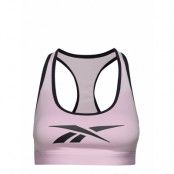 S Hero Racer Pad Bra-Read Lingerie Bras & Tops Sports Bras - ALL Rosa Reebok Performance