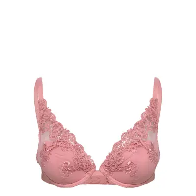 Saga 15C Lingerie Bras & Tops Push Up Bras Rosa Sim Pérèle