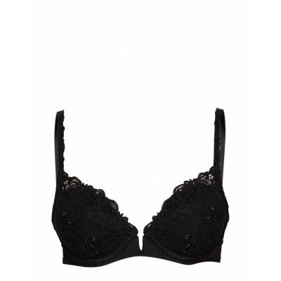 Saga 15C340 Lingerie Bras & Tops Push Up Bras Svart Sim Pérèle