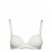 Scarlette Fancy Push Up Bra Lingerie Bras & Tops Push-up Bra Vit Lindex
