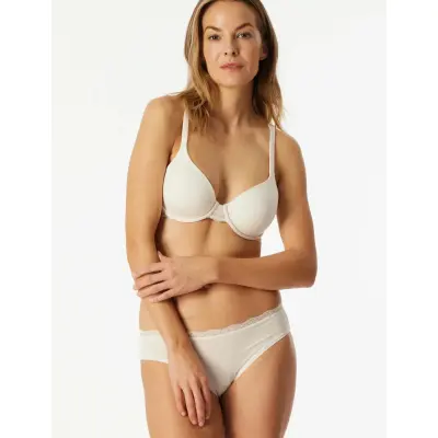 Schiesser Bügel Bh Mit Schale - Unique Cotton - Cream - B x 70