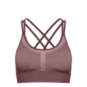 Seamless Strap Sports Bra Lingerie Bras & Tops Sports Bras - ALL Röd Stay In Place