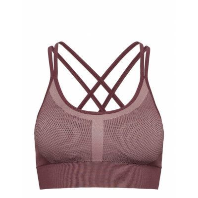 Seamless Strap Sports Bra Lingerie Bras & Tops Sports Bras - ALL Röd Stay In Place