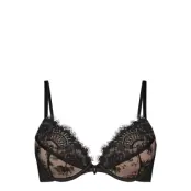 Sia Pp Push Lingerie Bras & Tops Push Up Bras Svart Hunkemöller