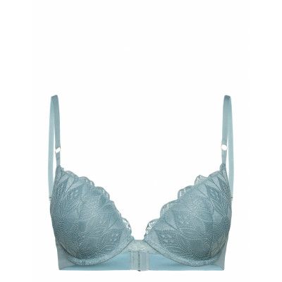Sky - N*2 Classique Lingerie Bras & Tops Push Up Bras Blå Etam